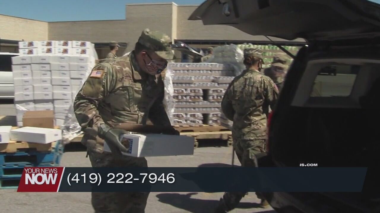 Ohio National Guard to return from food bank missions
